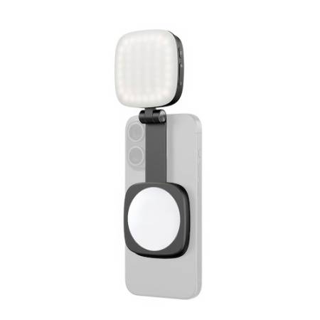 Newell Bella - kompaktowa lampa LED do smartfona z lusterkiem, mocowanie magnetyczne, NL4949_1